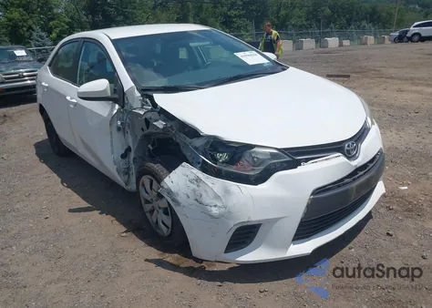 2015 Toyota Corolla Le from USA, damaged, VIN 2T1BURHE8FC404776